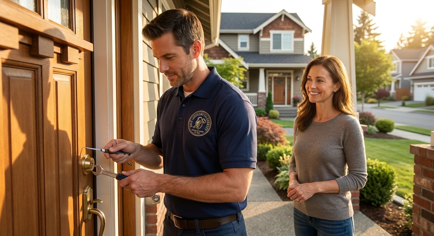 Residential locksmith services in Everett