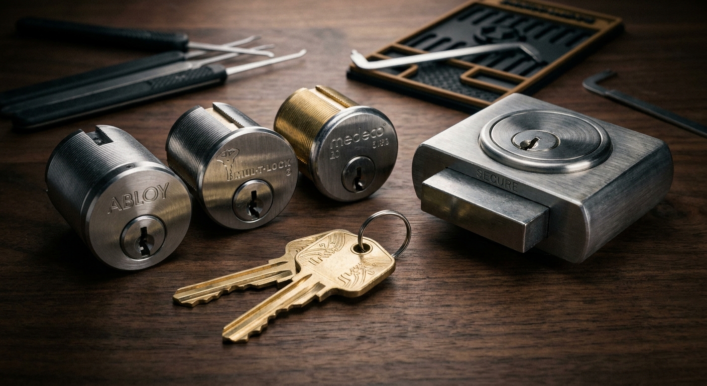 Lock rekey and replacement hardware